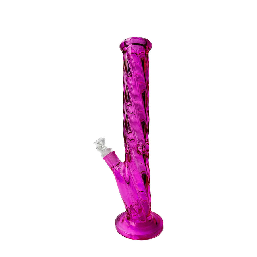 13.5” SLICK TWISTED TUBE BONG - Cloud Cat