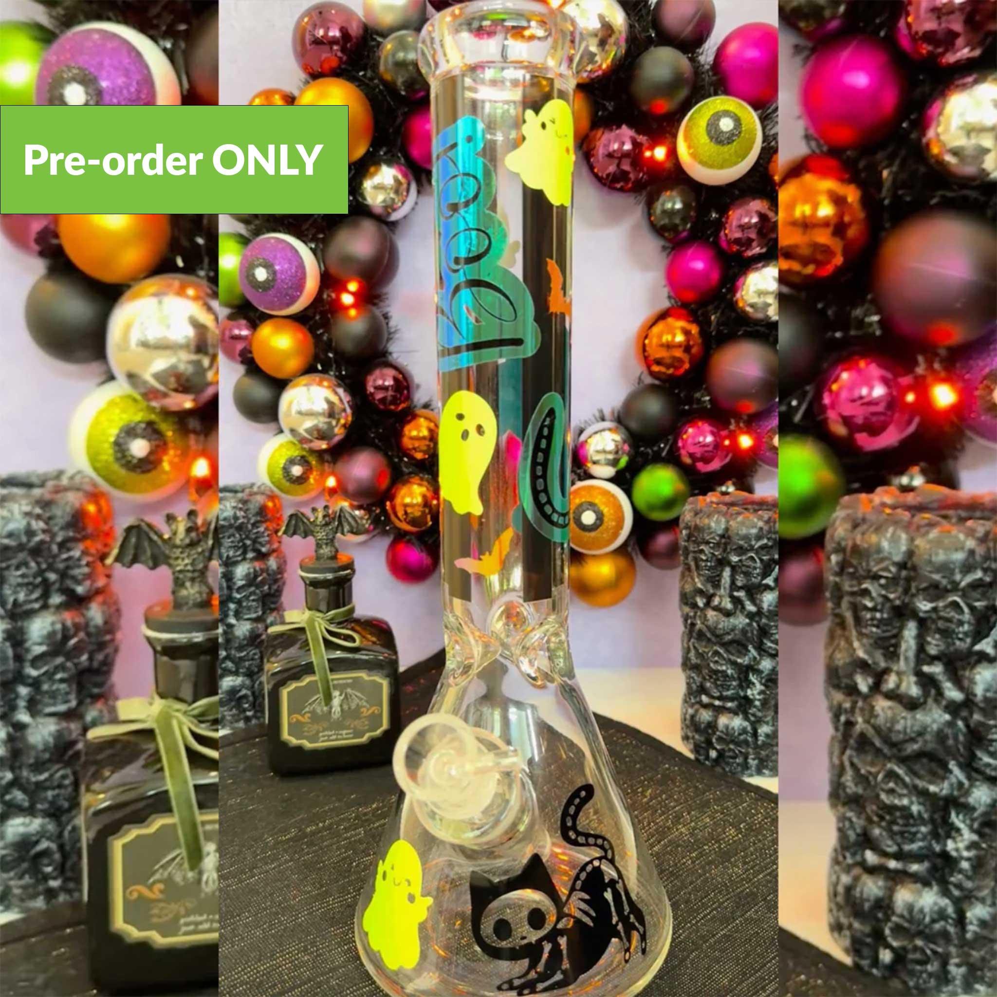 CUSTOM HALLOWEEN COLOR CHANGING BOO BONG