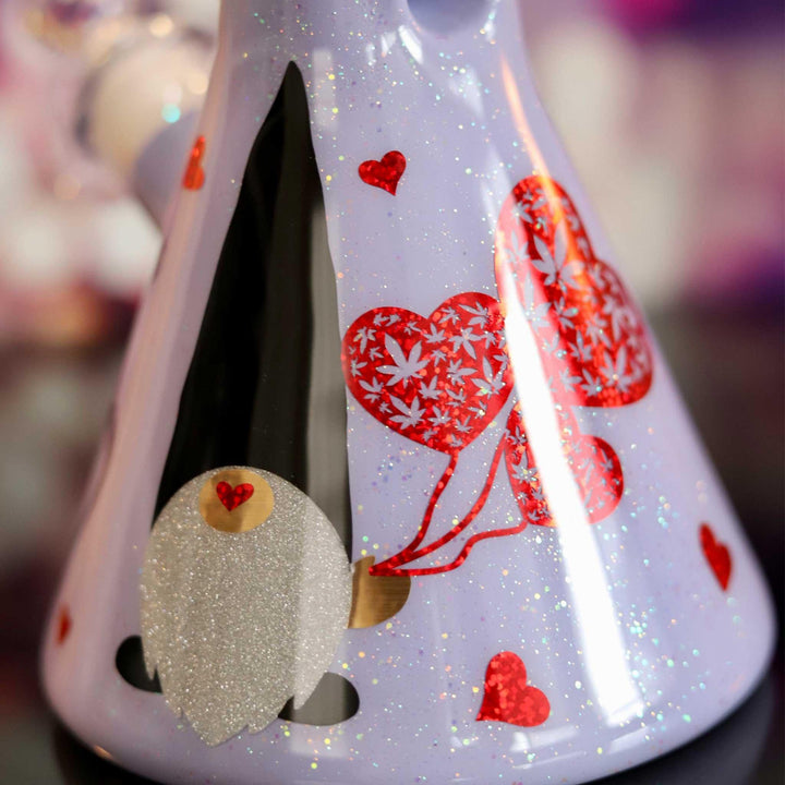 14" PEEK-A-B00 SWEETHEART GNOME BONG - Cloud Cat