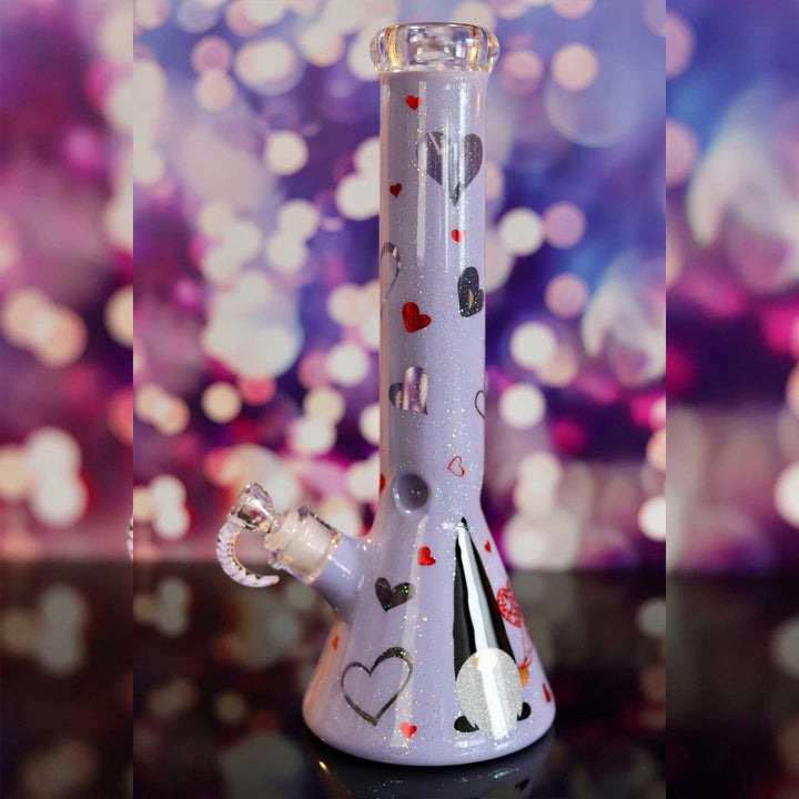 14" PEEK-A-B00 SWEETHEART GNOME BONG - Cloud Cat