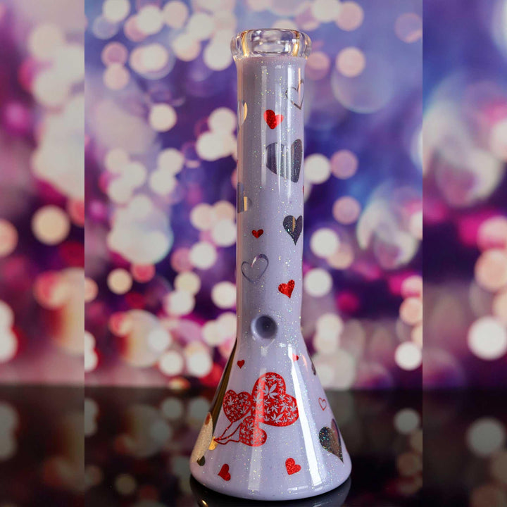 14" PEEK-A-B00 SWEETHEART GNOME BONG - Cloud Cat
