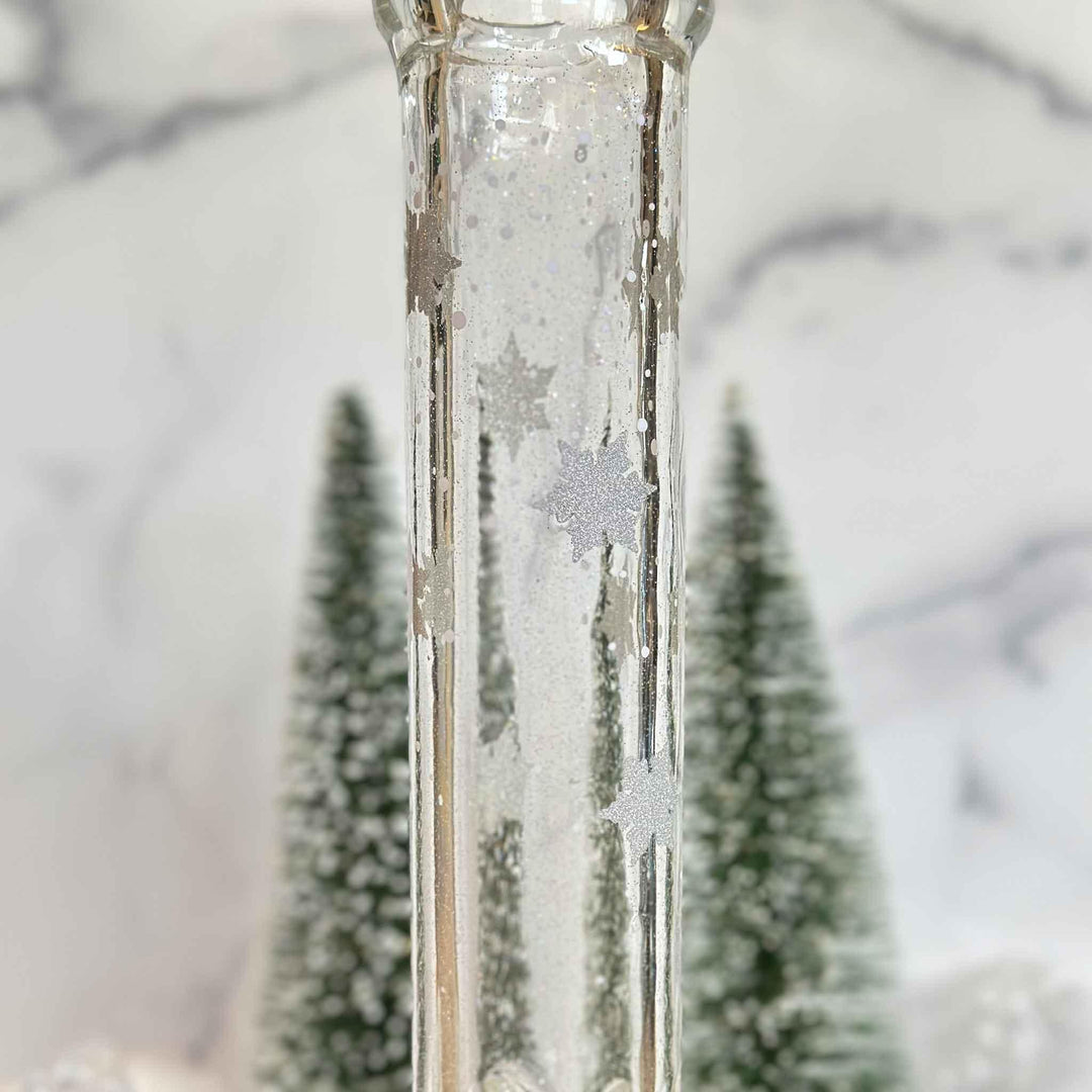 14" WINTER WONDERLAND BEAKER BONG - Cloud Cat