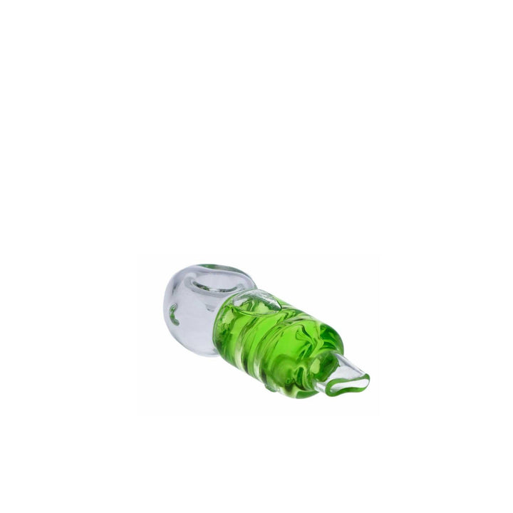 3” GLYCERIN DIAMOND DESIGN HAND PIPE - Cloud Cat