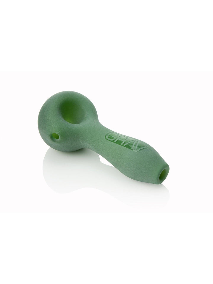 4" GRAV® SANDBLASTED SPOON PIPE - Cloud Cat