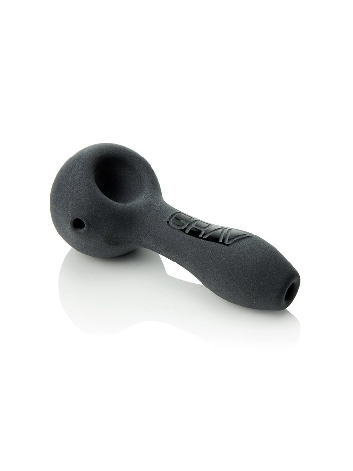 4" GRAV® SANDBLASTED SPOON PIPE - Cloud Cat