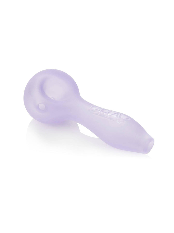 4" GRAV® SANDBLASTED SPOON PIPE - Cloud Cat