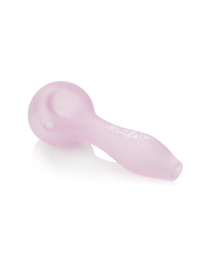 4" GRAV® SANDBLASTED SPOON PIPE - Cloud Cat