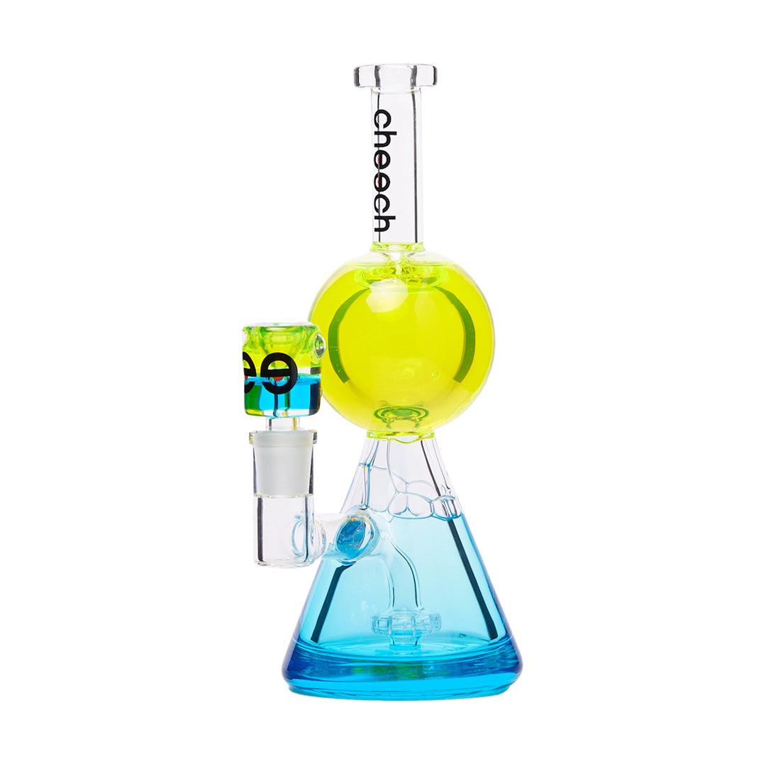 8" CHEECH GLYCERIN BALL BEAKER - Cloud Cat