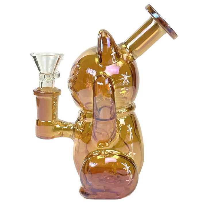 5" Iridescent Kitty Bubbler