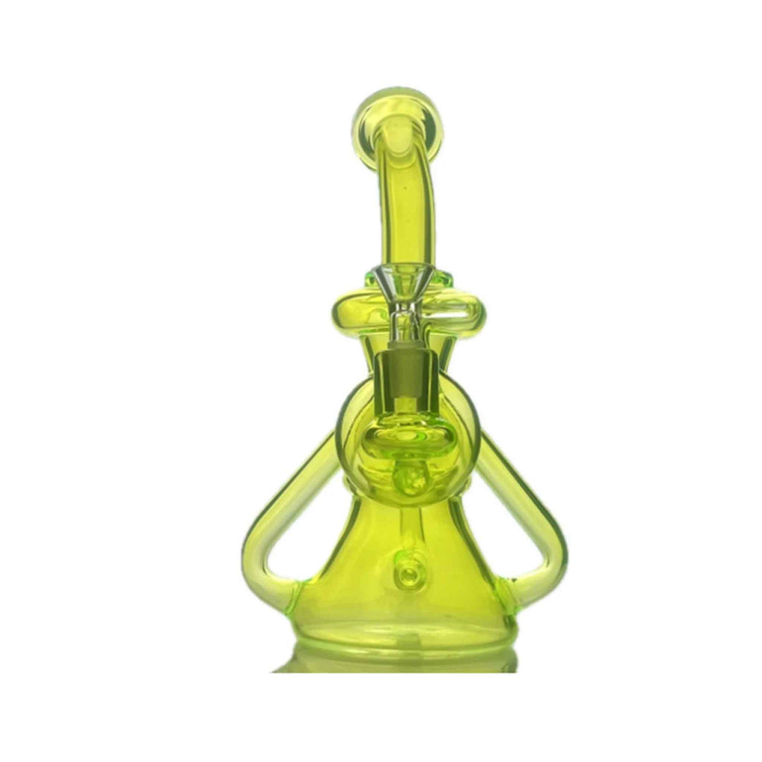 Neon Mega Recycler Bong