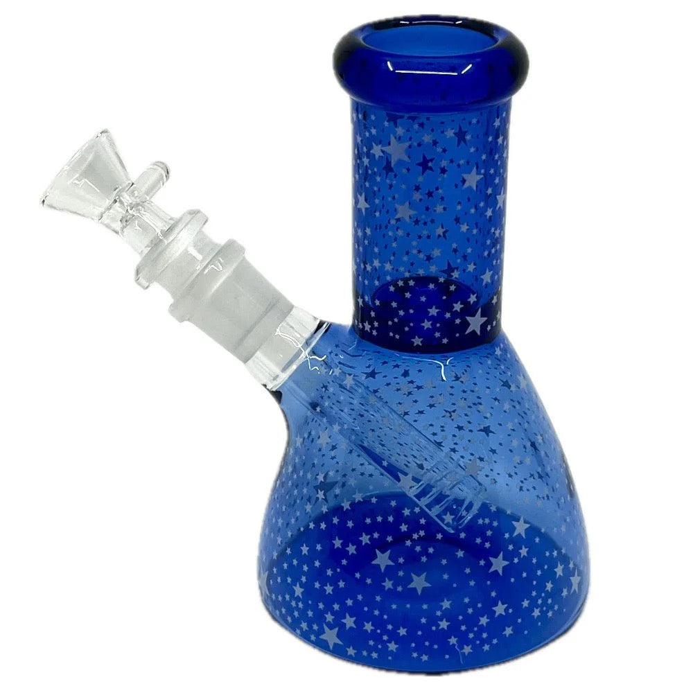 Cloud Cat Starry Night Mini Bong