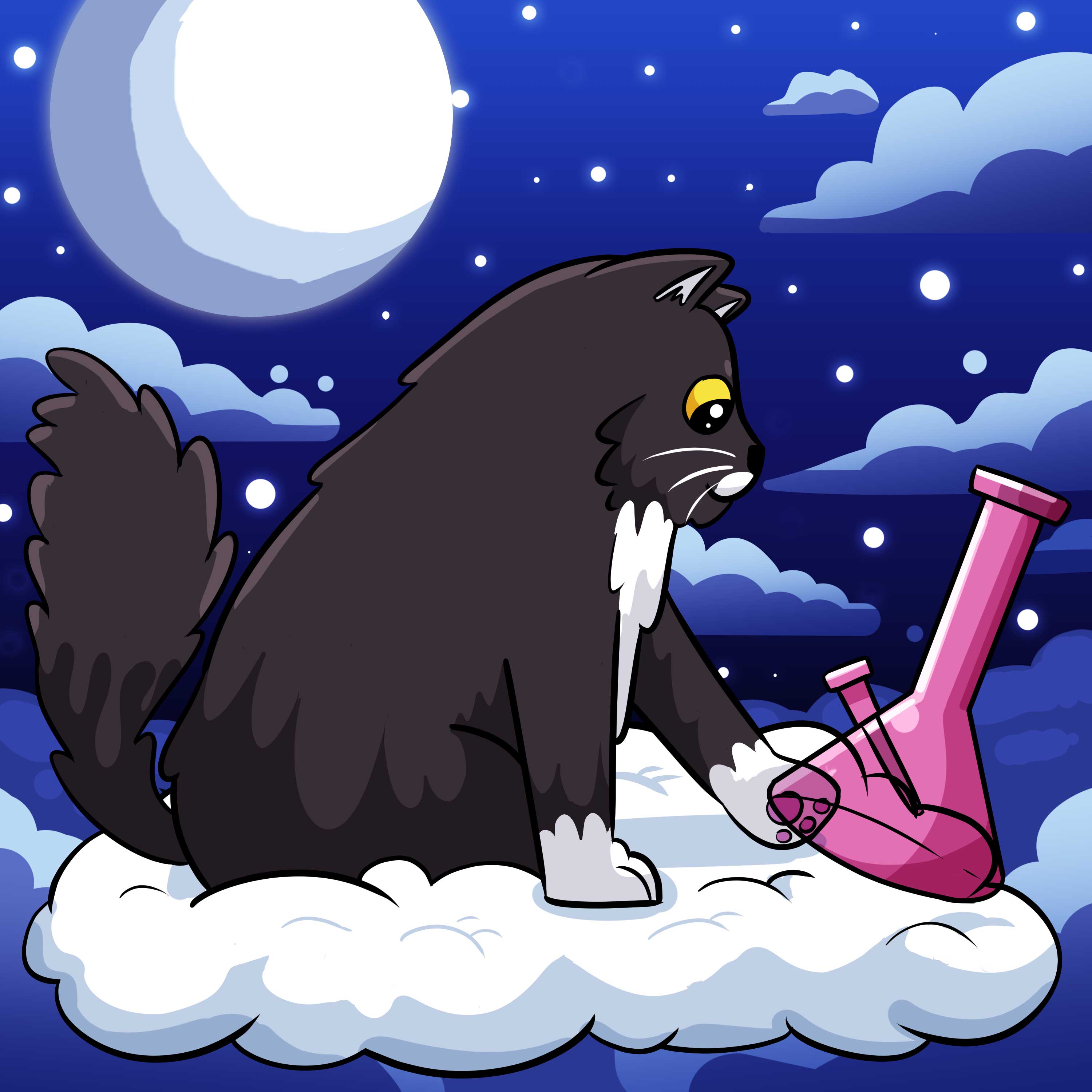 Cloud Cat Head Shop for Bongs & Dab Rigs