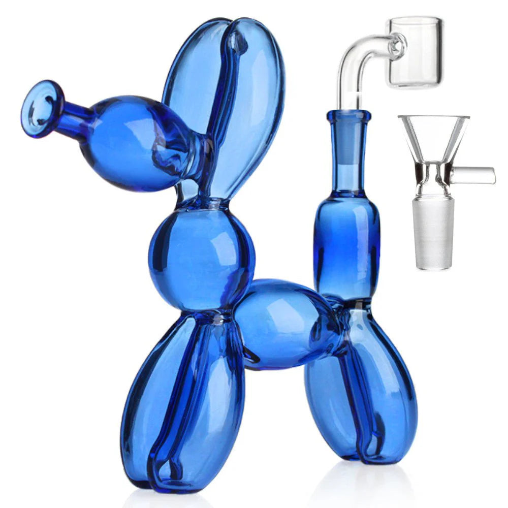 8" Doggie Balloon Dab Rig/Bong