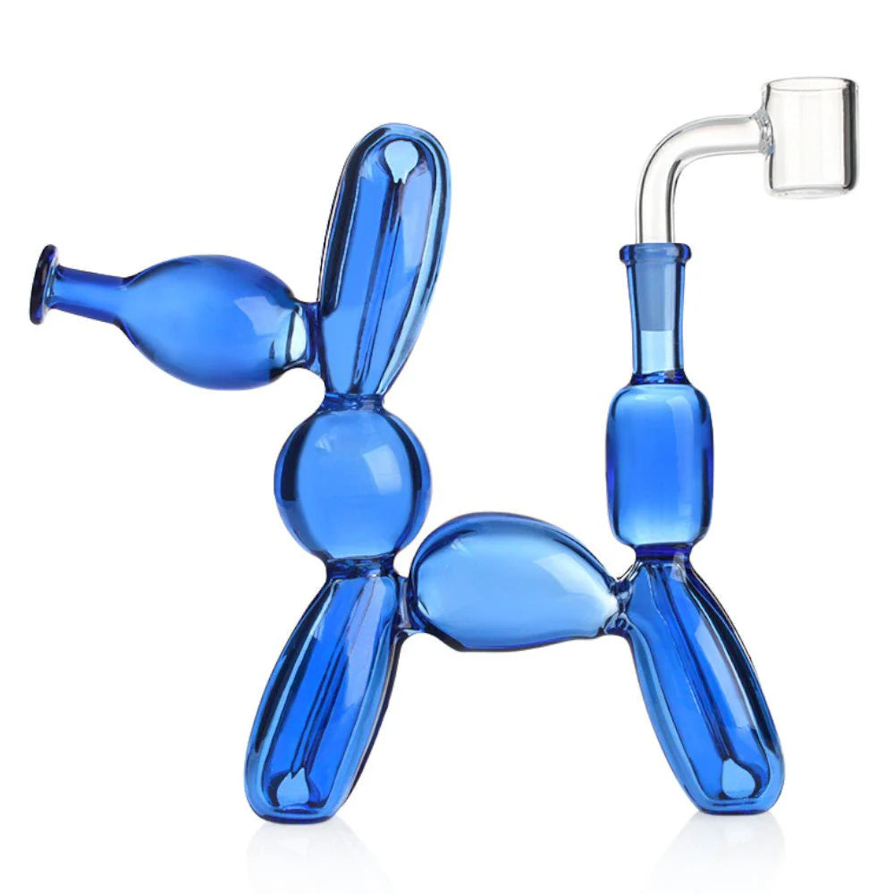 8" Doggie Balloon Dab Rig/Bong