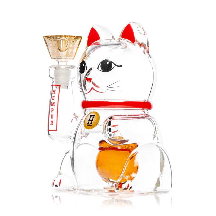 LUCKY CAT XL BONG - Cloud Cat
