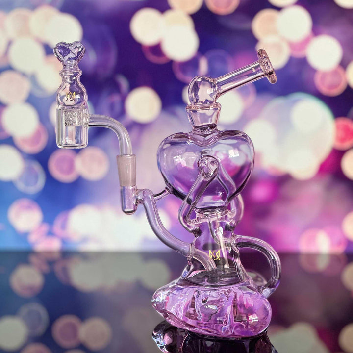 MJA HONEY-DO MINI RIG W/HEART SPINNER CAP - Cloud Cat