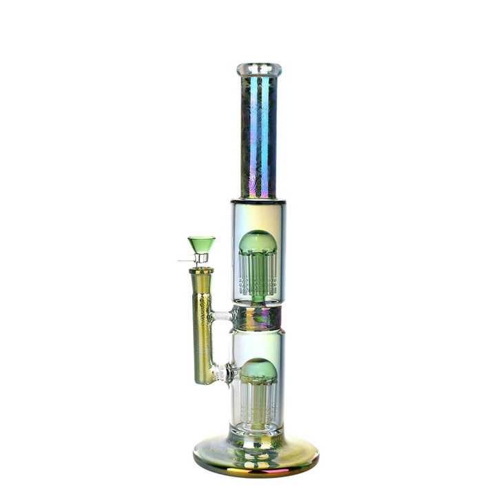 PULSAR ELECTRO-ETCHED DUAL JELLYFISH BONG - Cloud Cat