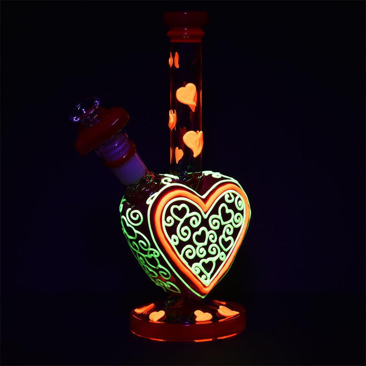 VICTORIAN VALENTINE GLOW BONG - Cloud Cat