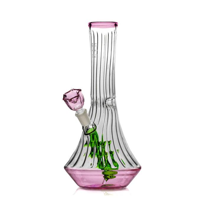 10" ROSE BUD BEAKER WATER PIPE - Cloud Cat