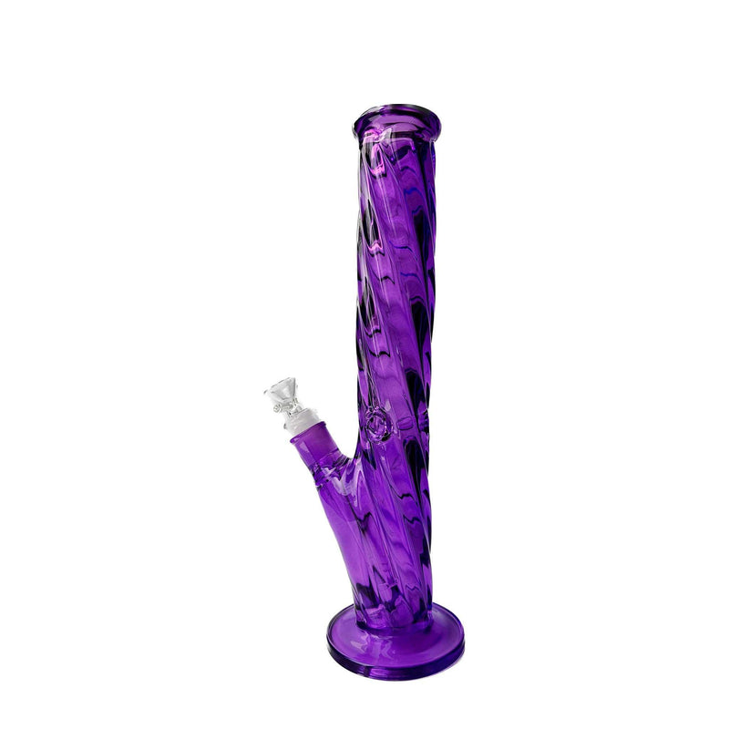 13.5” SLICK TWISTED TUBE BONG - Cloud Cat