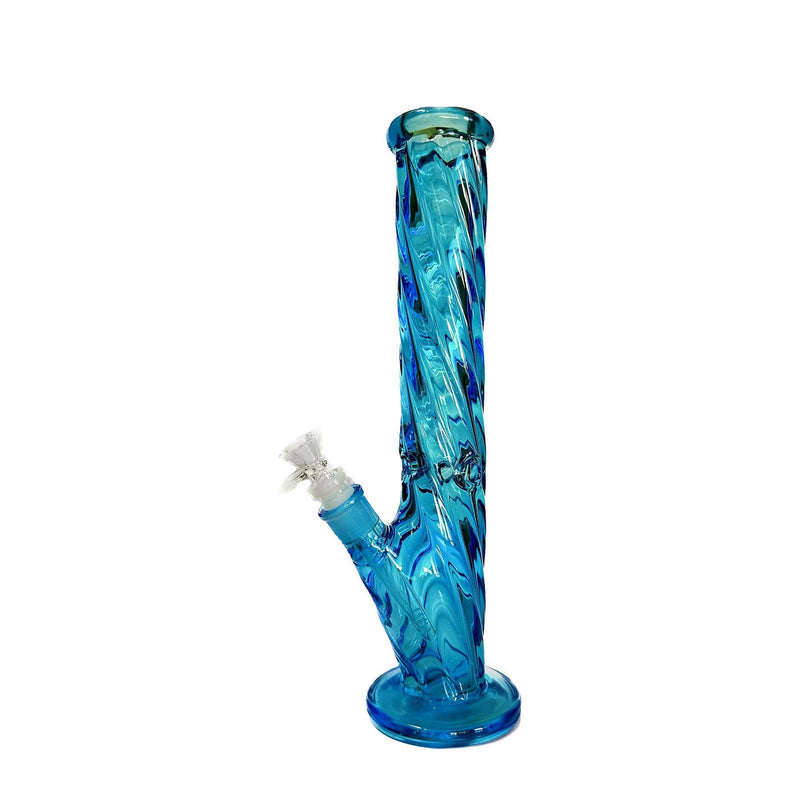 13.5” SLICK TWISTED TUBE BONG - Cloud Cat