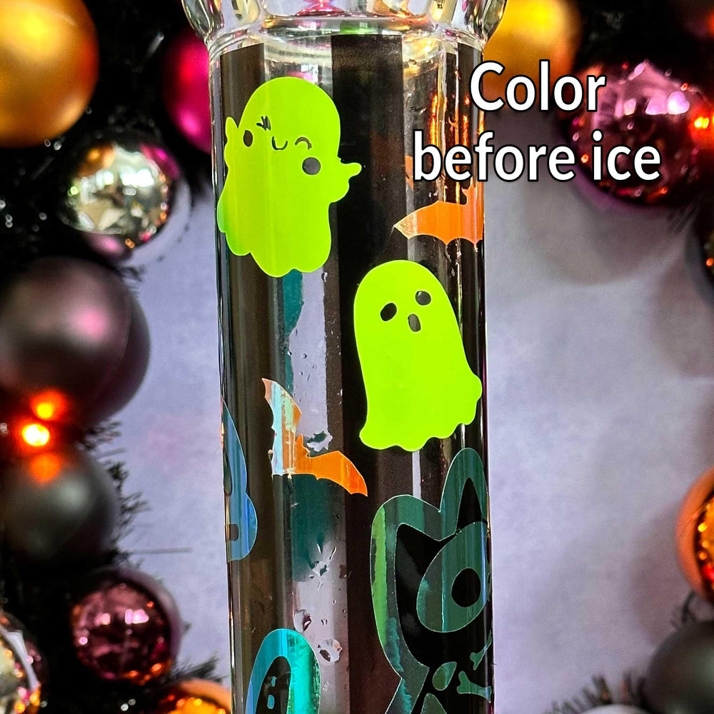 14” HALLOWEEN COLOR CHANGING BOO BONG - Cloud Cat