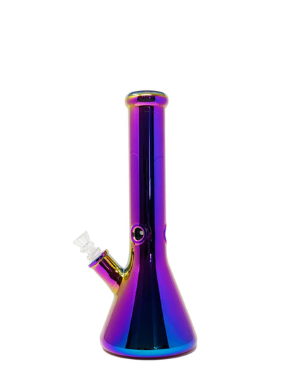 14” METALLIC BEAKER BONG - Cloud Cat