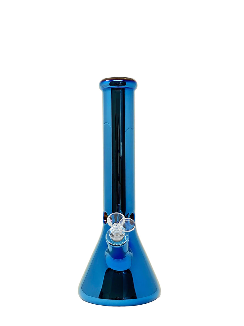 14” METALLIC BEAKER BONG - Cloud Cat