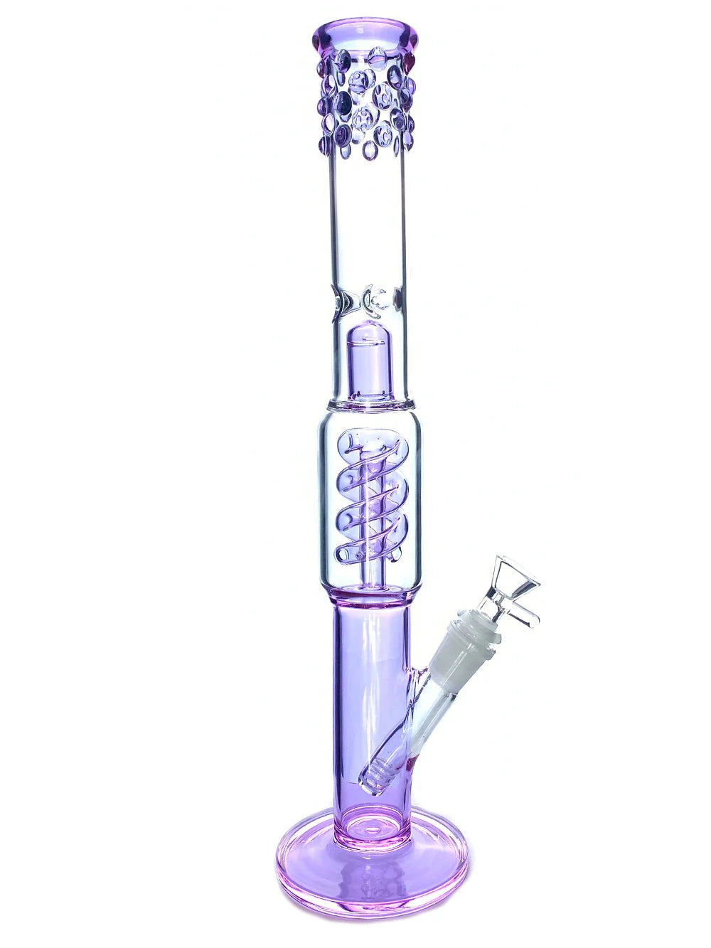 15" PURPLE TWIST BONG