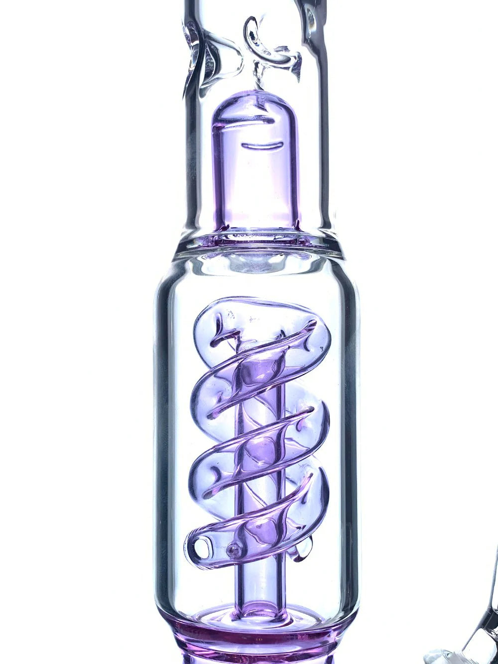 15" PURPLE TWIST BONG