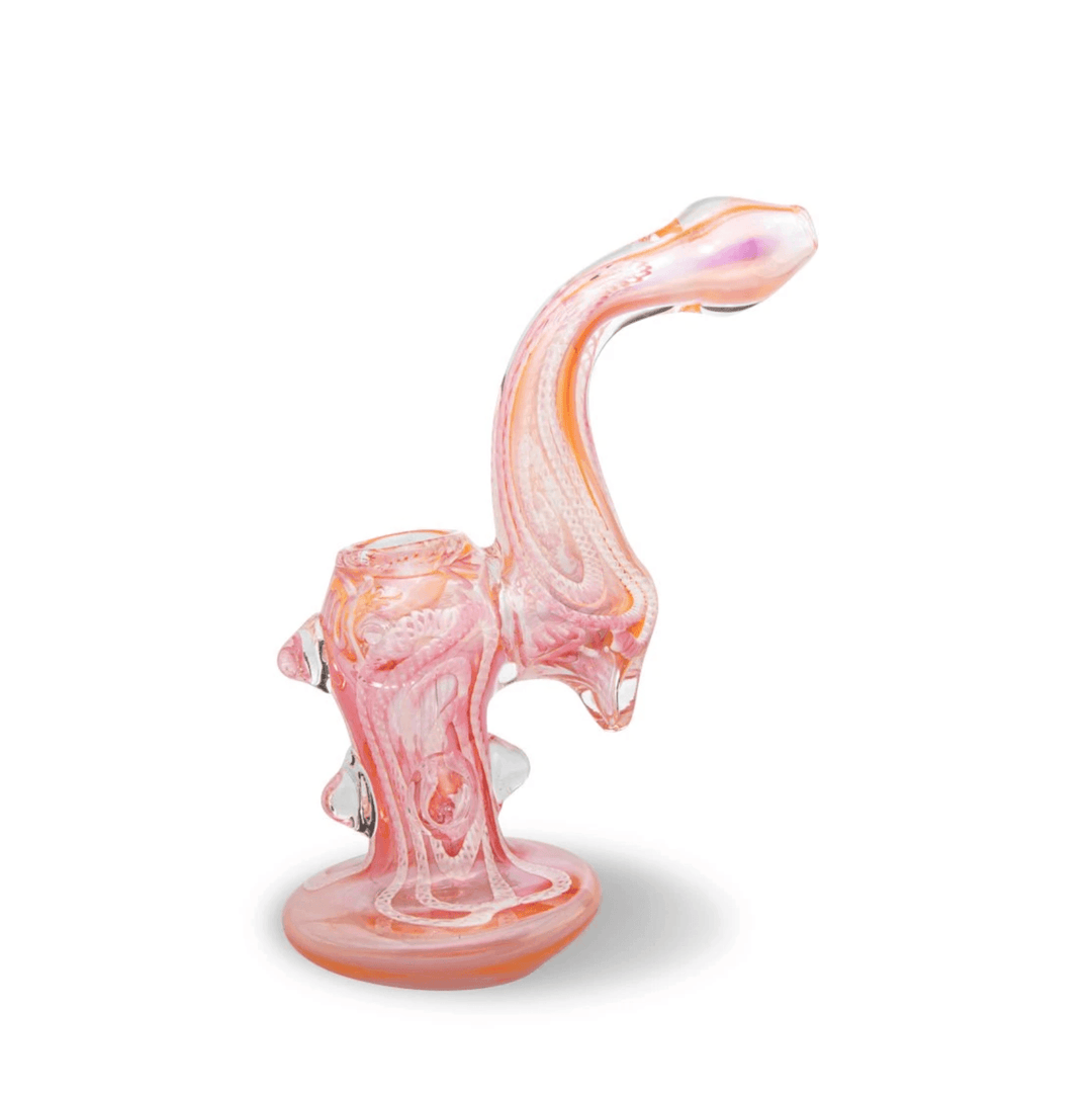 7" GOLD MARBLE BUBBLER - Cloud Cat