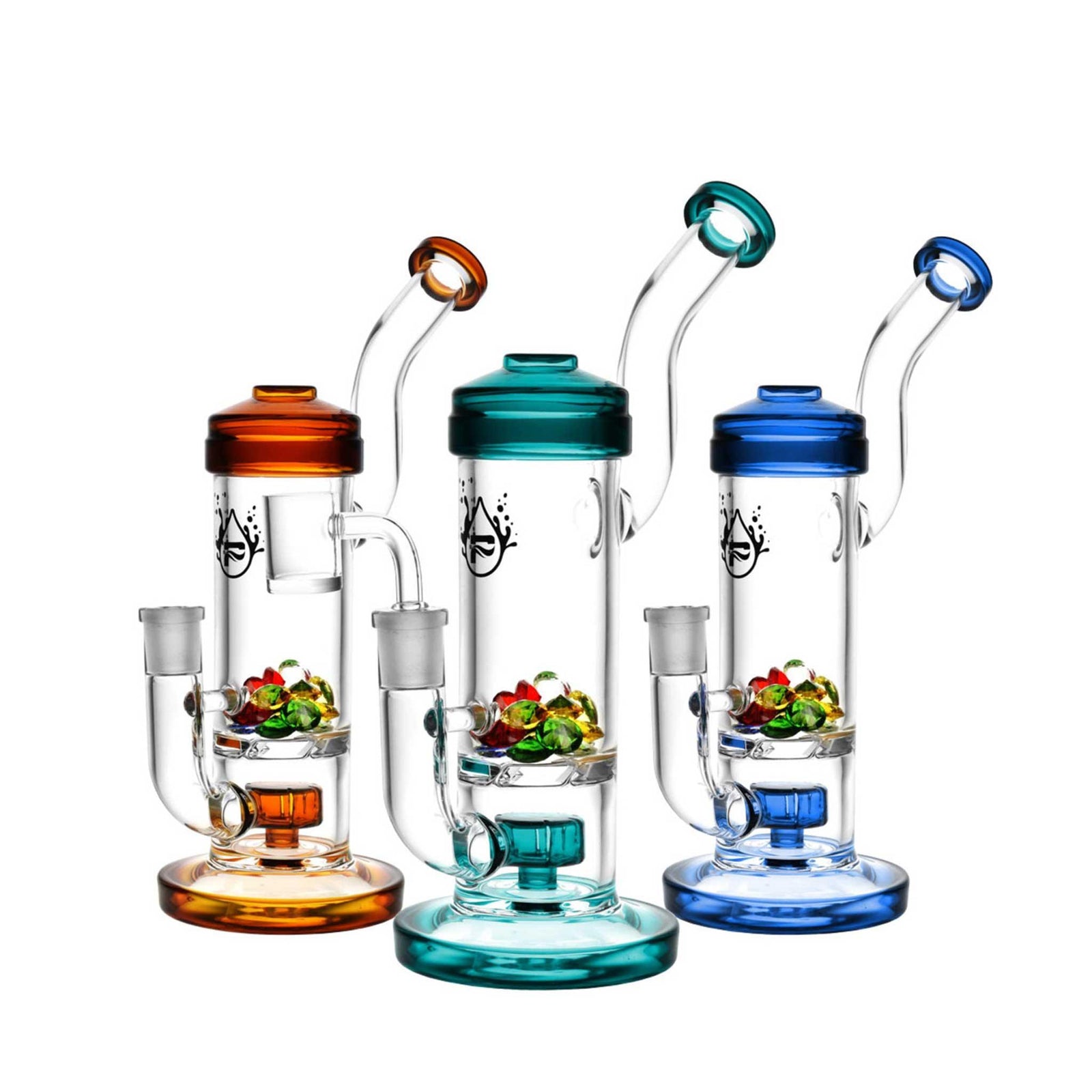 9.5" PULSAR HIDDEN GEMS FRENCH PRESS RIG - Cloud Cat