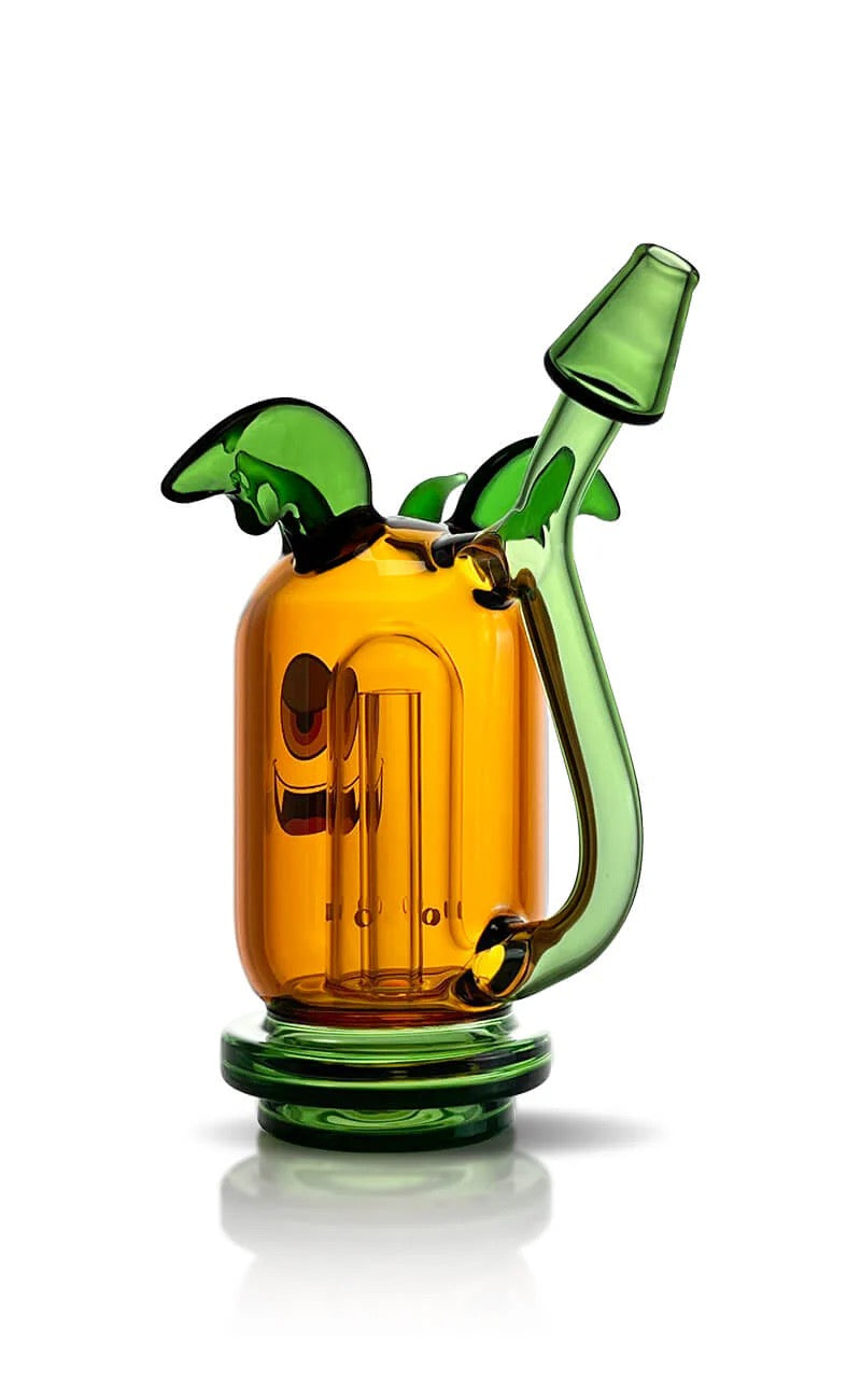 BOMB E-RIG GREEN IMP GLASS