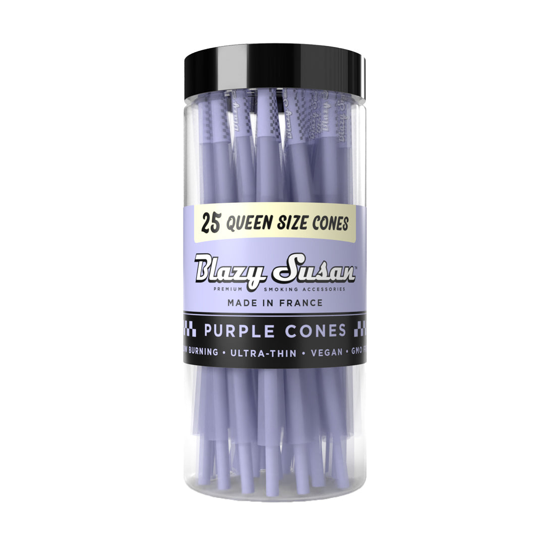 BLAZY SUSAN CONES - PURPLE QUEEN