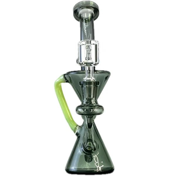 8" TWO-TONE HOURGLASS RECYCLER RIG