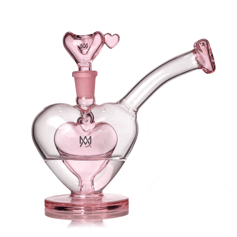 MJA Sonnet Heart Bubbler