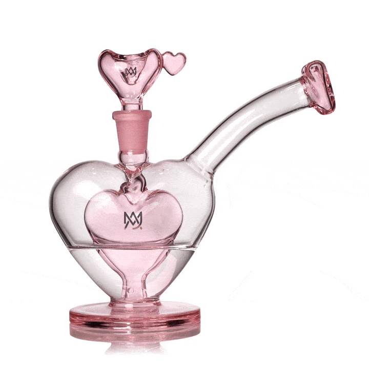 MJA Sonnet Heart Bubbler