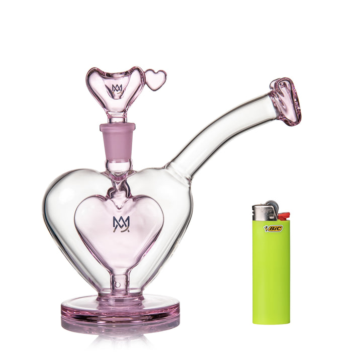 MJA Sonnet Heart Bubbler