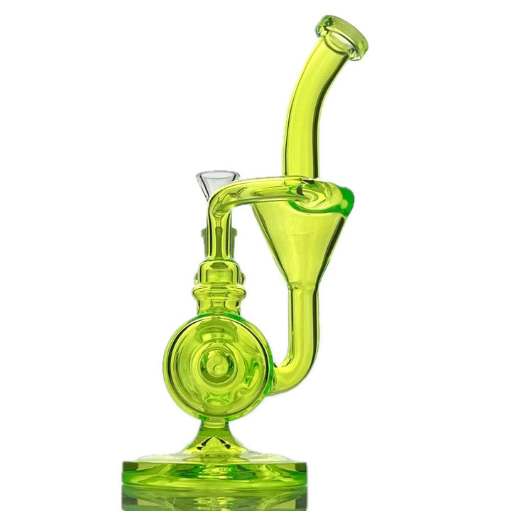 10" NEON TORNADO RECYCLER BONG