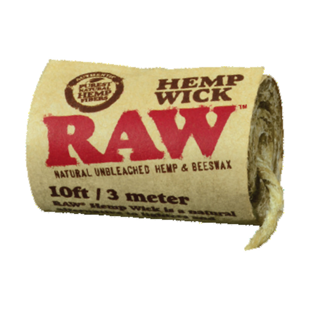 RAW HEMP WICK - 10FT