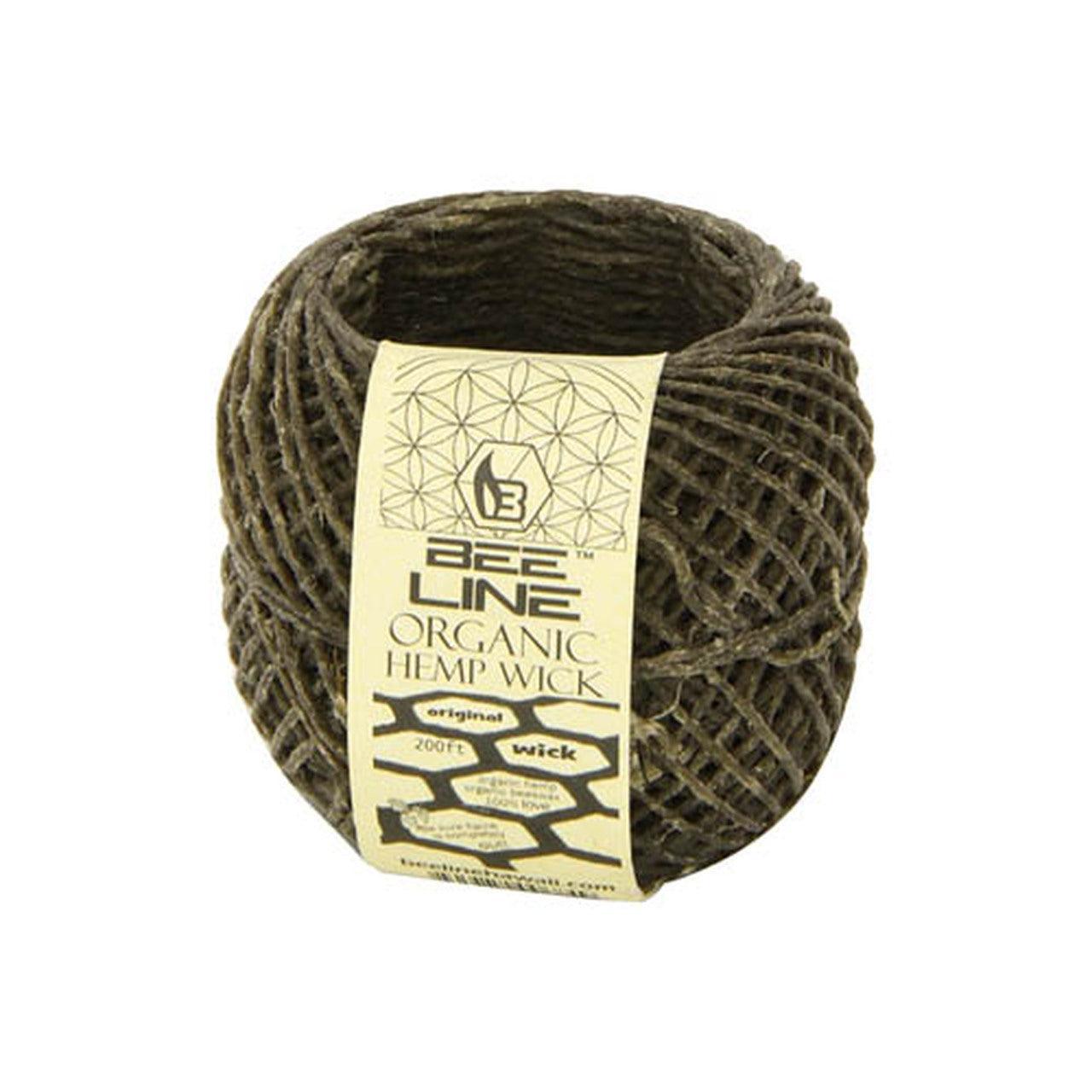 BEE LINE ORGANIC HEMP WICK - THIN - Cloud Cat