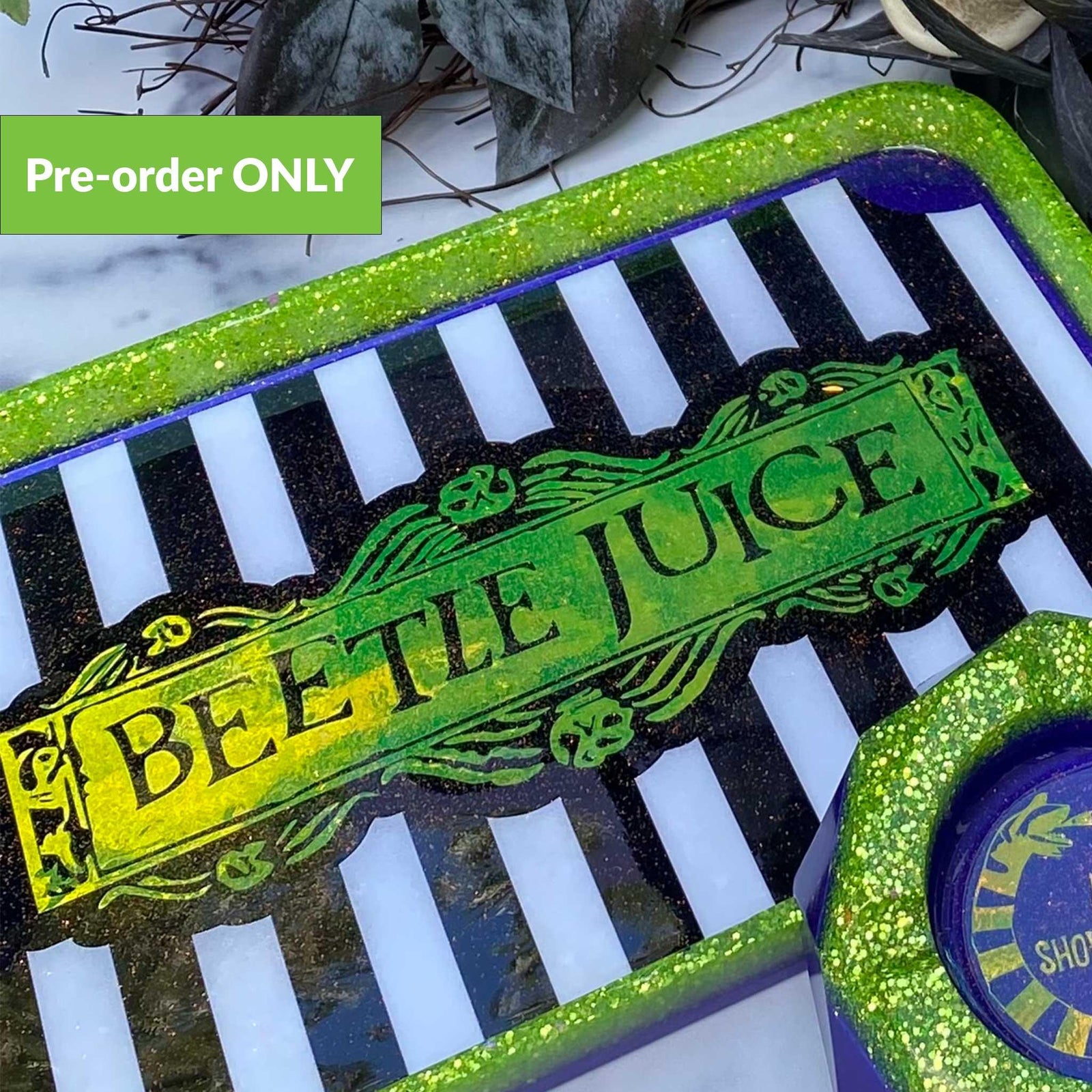 BEETLEJUICE ROLLING TRAY - Cloud Cat