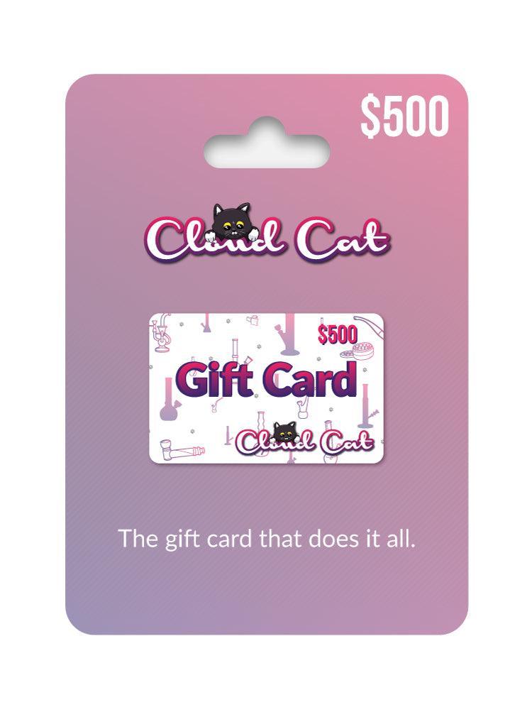 CLOUD CAT GIFT CARD - Cloud Cat