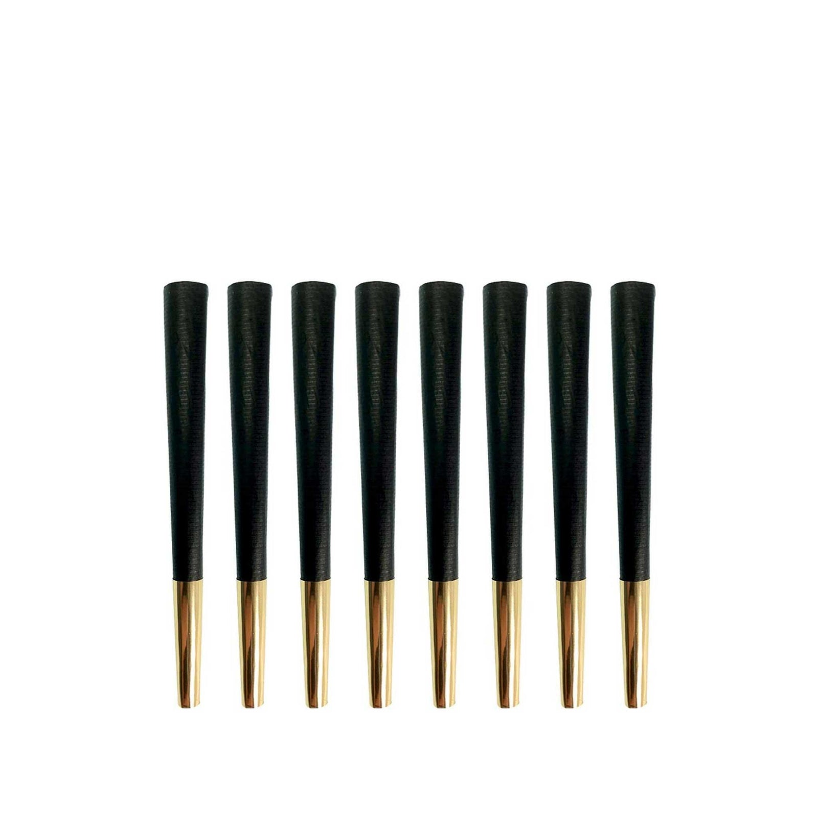 ELEPHANT BRANDS CONES - BLACK W/GOLD TIP - 8PK - Cloud Cat