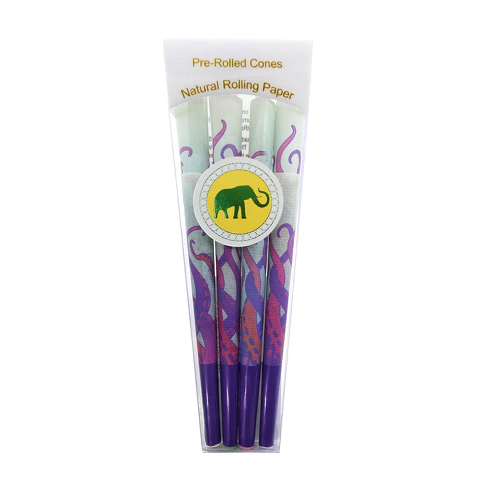 ELEPHANT BRANDS CONES - KRAKEN W/PURPLE TIP - 8PK - Cloud Cat