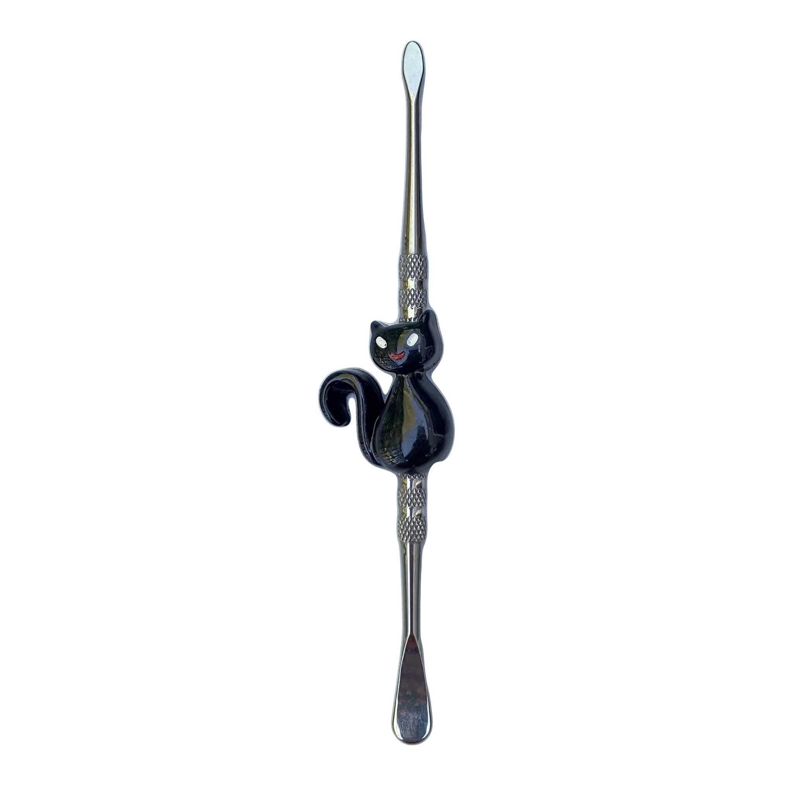 HALLOWEEN STAINLESS STEEL DAB TOOL - BLACK CAT - Cloud Cat