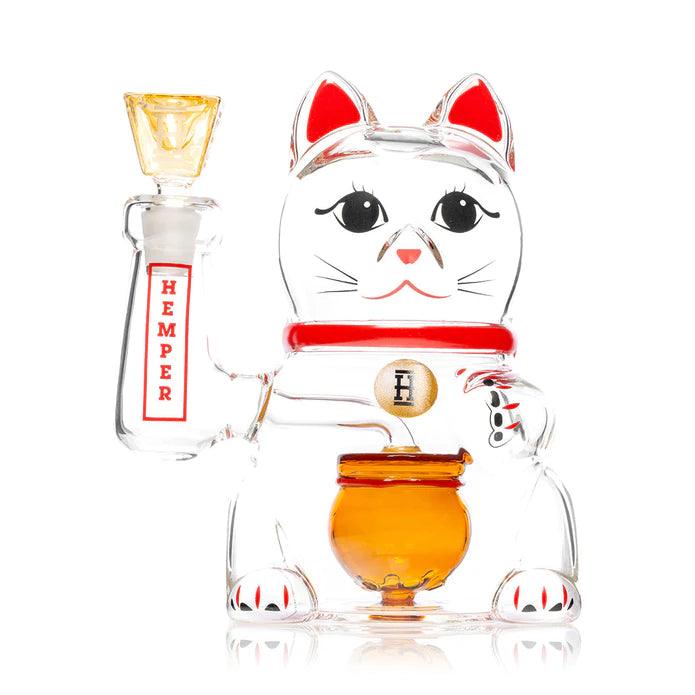 LUCKY CAT XL BONG - Cloud Cat