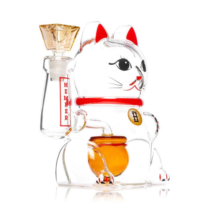 LUCKY CAT XL BONG - Cloud Cat