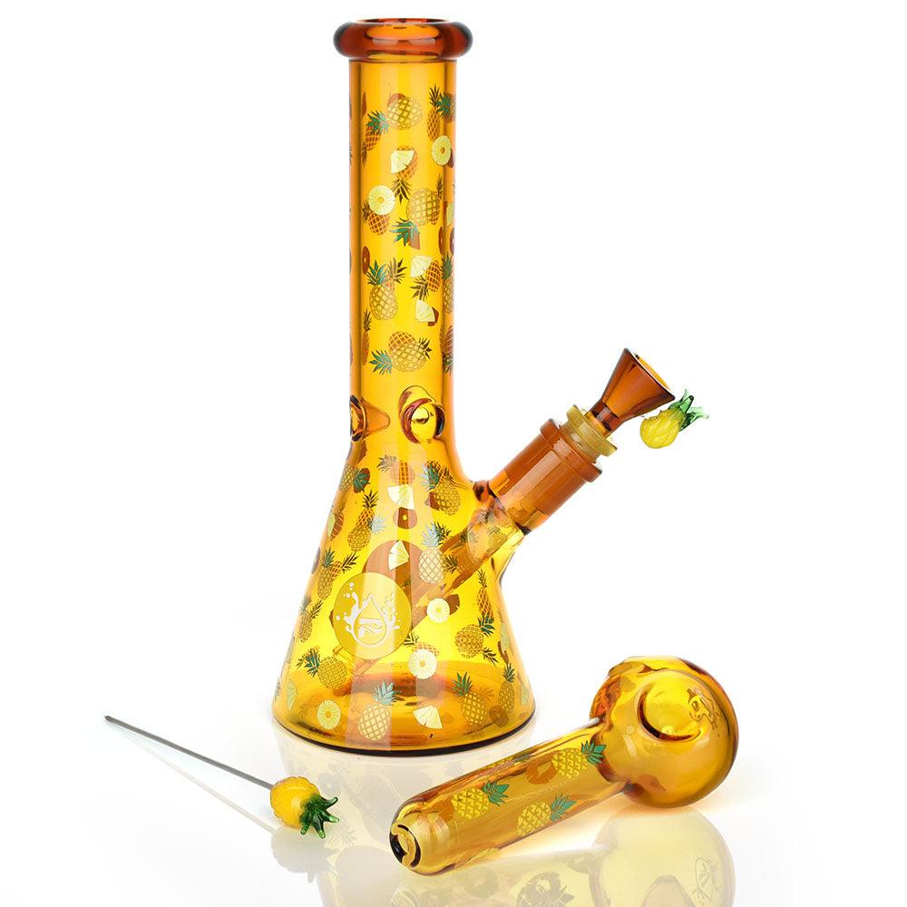 PINEAPPLE EXPRESS GLOW BONG DUO - Cloud Cat