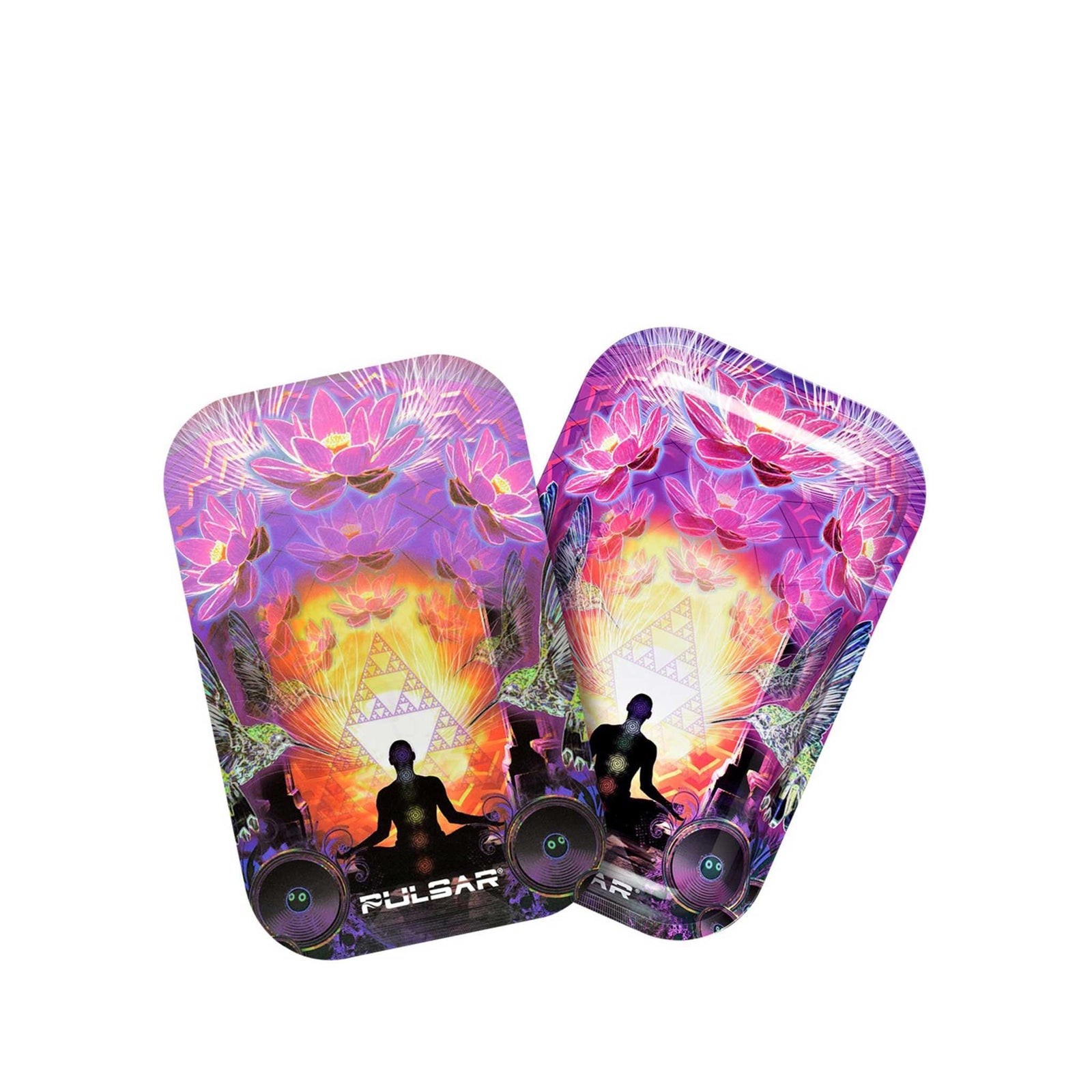 PULSAR SOUND OF SILENCE ROLLING TRAY W/LID - Cloud Cat